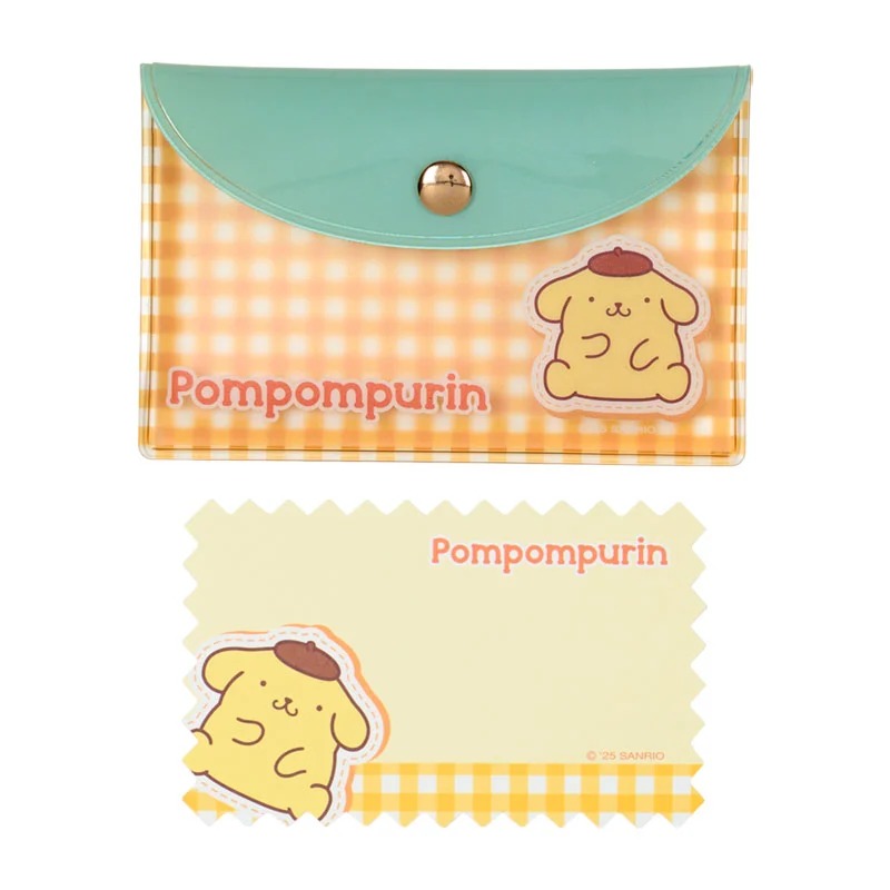 Pompompurin Gingham Mini Memo Sheets