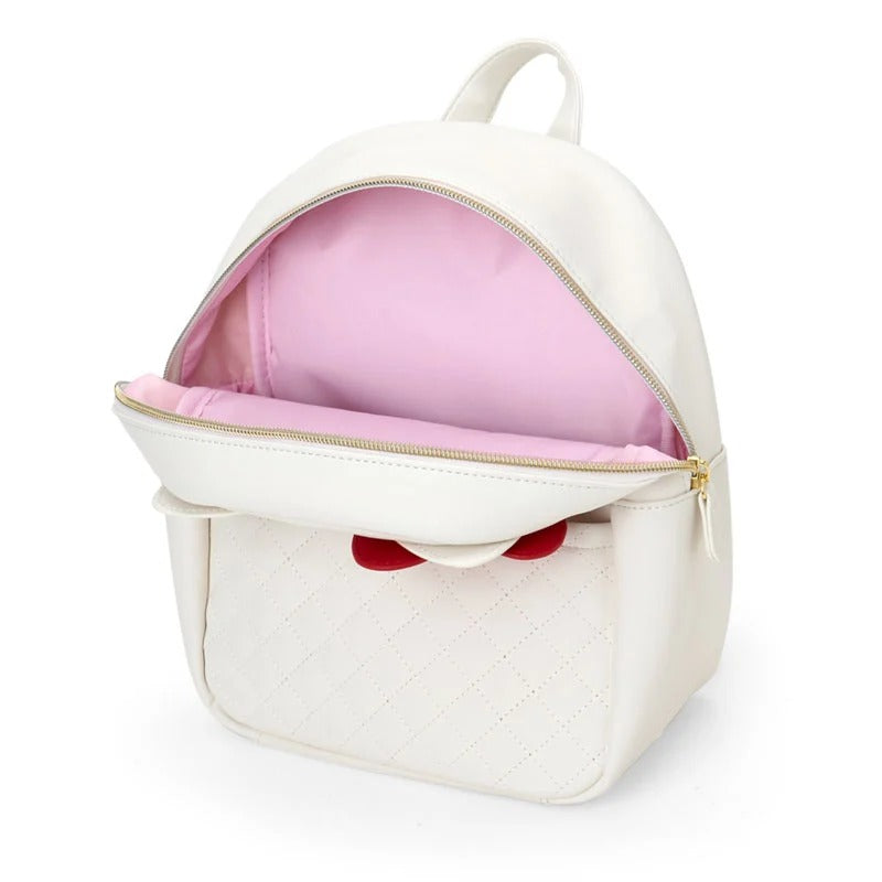 Hello Kitty Quilted PU Mini Backpack With Straps