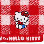 Hello Kitty Gingham Imabari Cotton Wash Towel