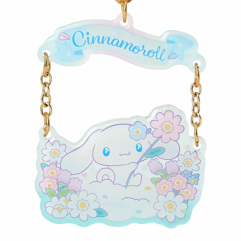 Cinnamoroll Everyone is the Star Floral Acrylic Keychain