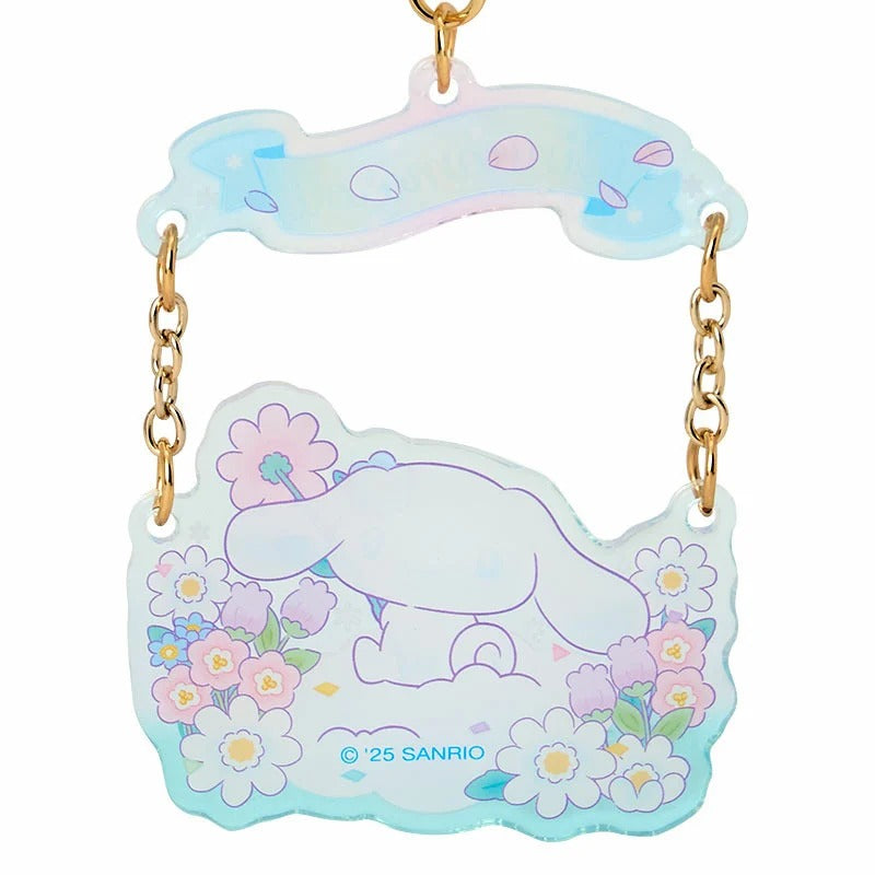 Cinnamoroll Everyone is the Star Floral Acrylic Keychain